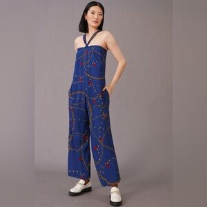 Corey Lynn Calter Halter Jumpsuit